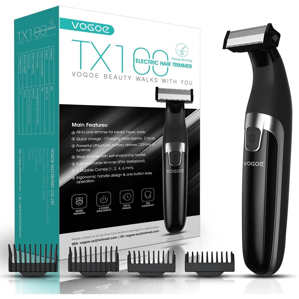 Beard Trimmer for Men Electric Shaver for Mustache, Body and Head